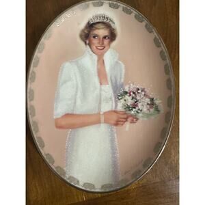 Princes Diana posted porcelain limited edition plate 1997
